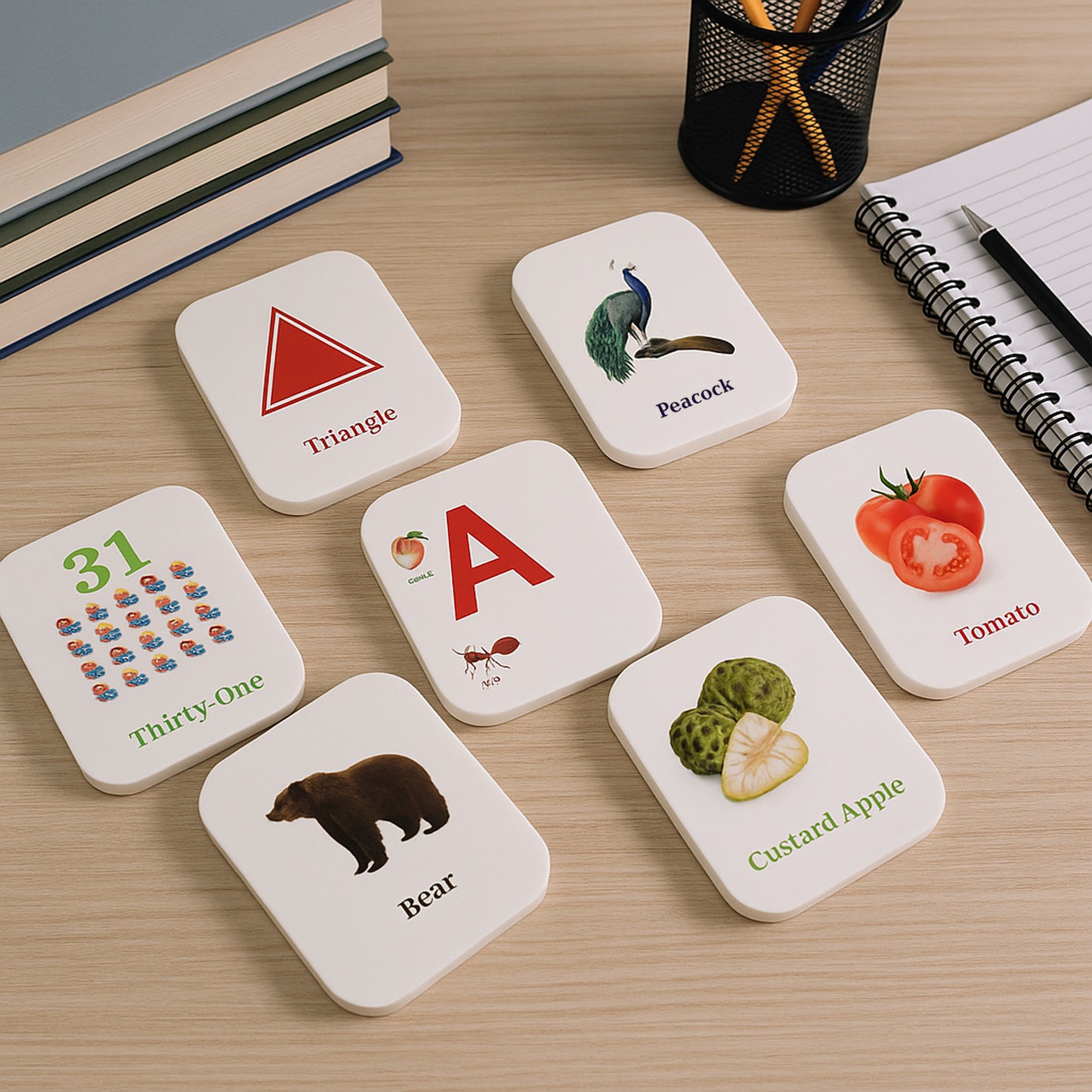 7-in-1 Kidkraft Early Learner Flashcard Combo Set ( 224 Pc Card)